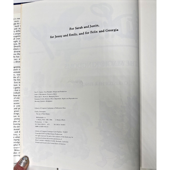 The Art of Walt Disney — From Mickey Mouse to the Magic Kingdoms (HC/DJ, 1975, A - Picture 9 of 14